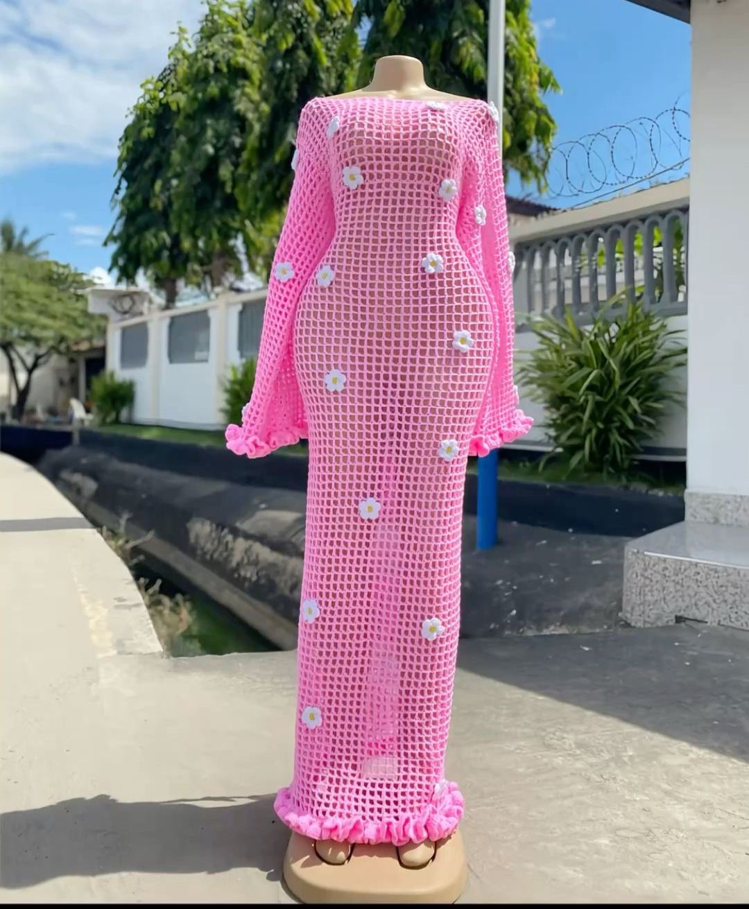 Pink Daisy Maxi