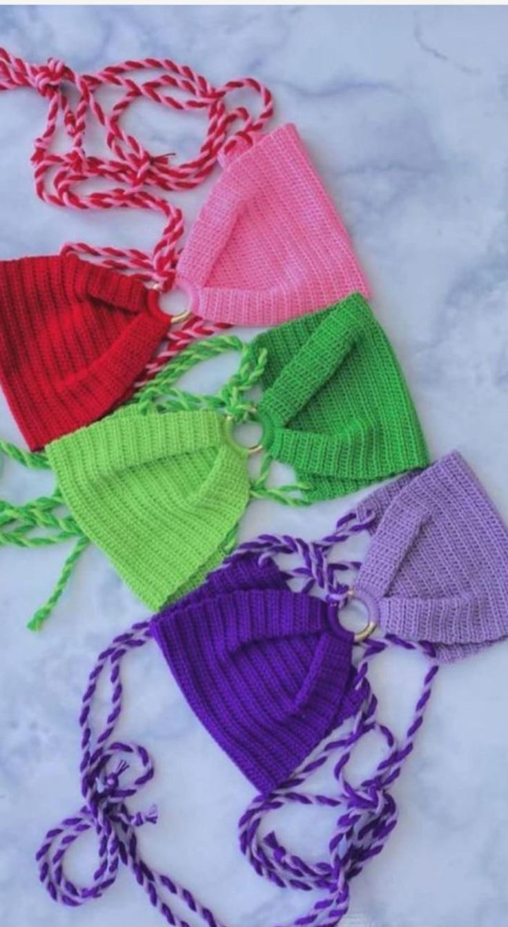 Rainbow Triangle Tops