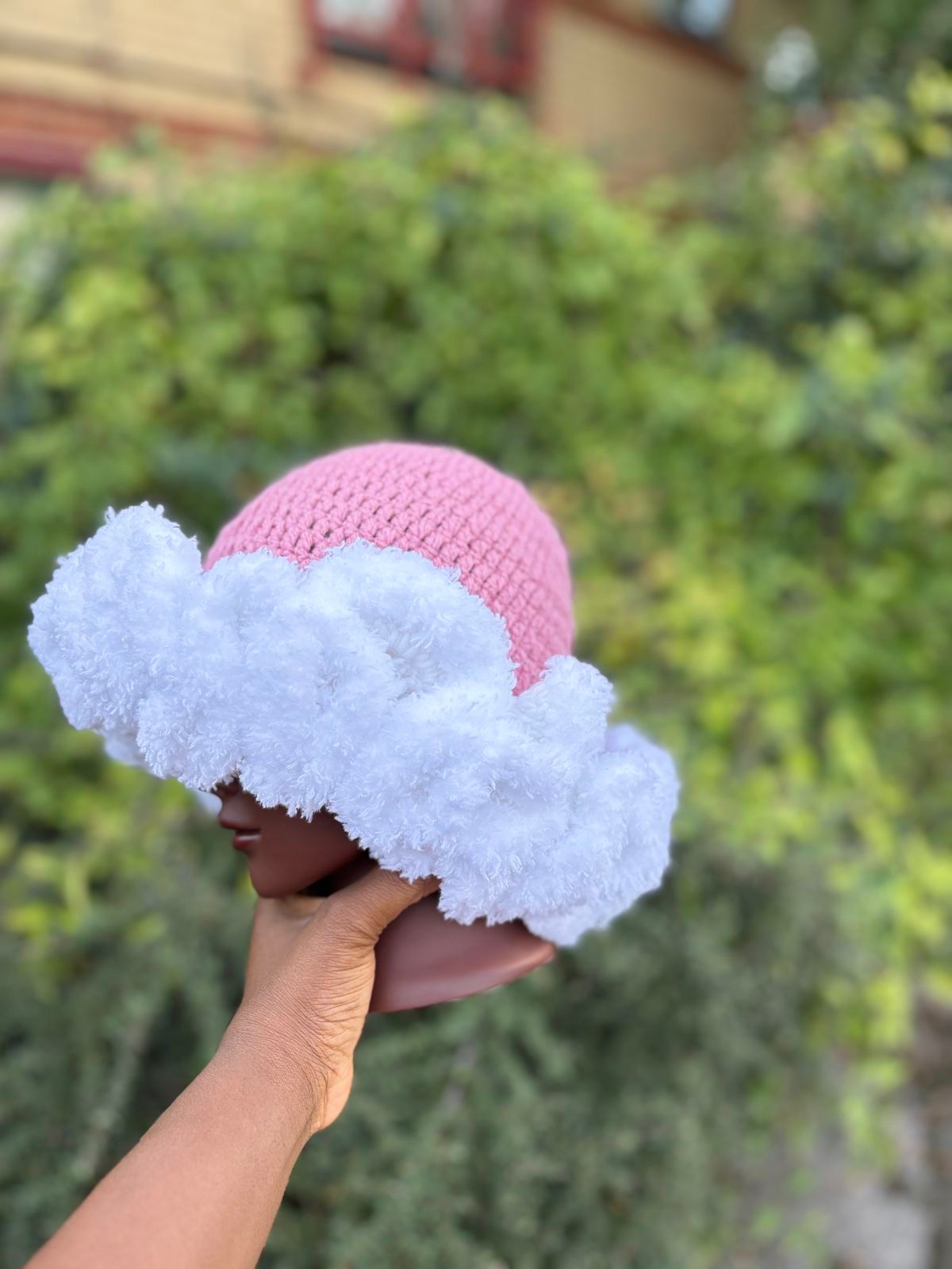 Cloud Pom Hat